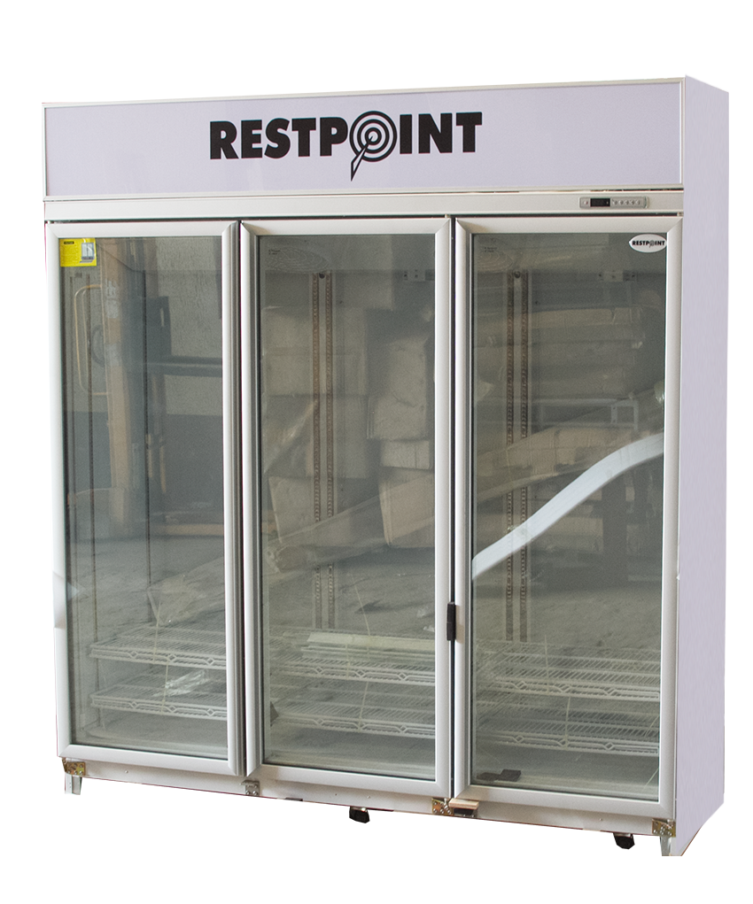 RC-1500CL RestPointShowcase chiller Three door